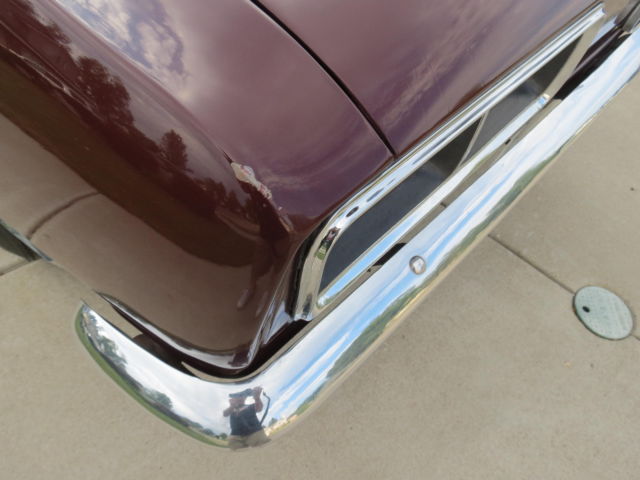 1968 Cordovan Maroon Chevrolet Camaro Coupe