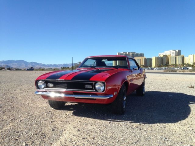 1968 Red Chevrolet Camaro Coupe