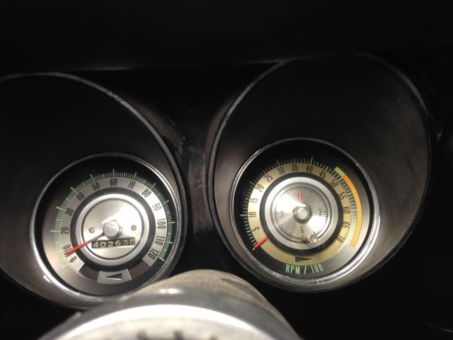 1968 Red Chevrolet Camaro Coupe