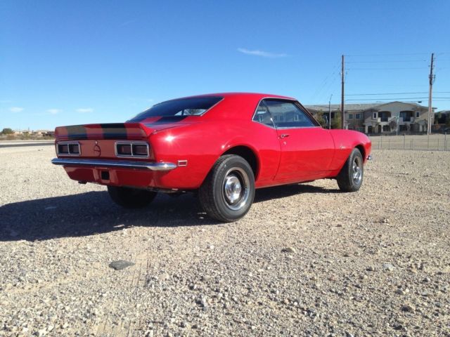 1968 Red Chevrolet Camaro Coupe