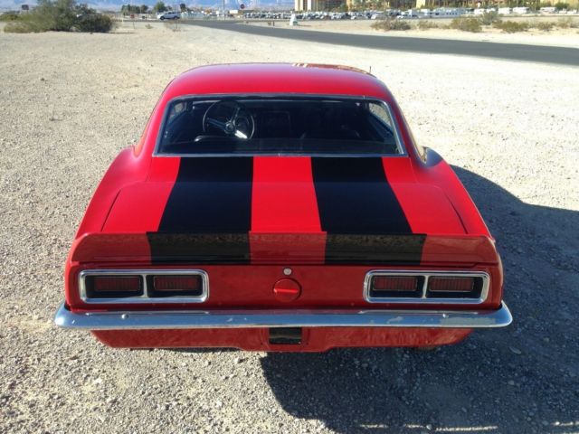 1968 Red Chevrolet Camaro Coupe