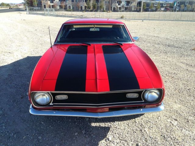1968 Red Chevrolet Camaro Coupe