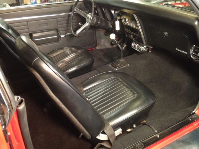 1968 Red Chevrolet Camaro Coupe