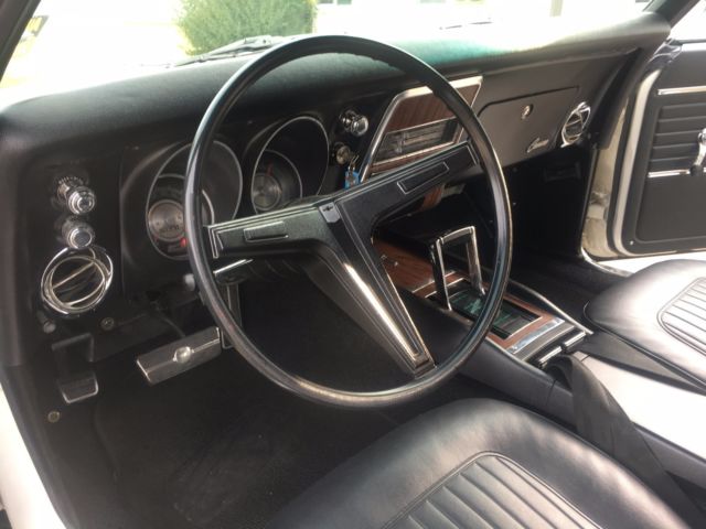 1968 white Chevrolet Camaro Coupe