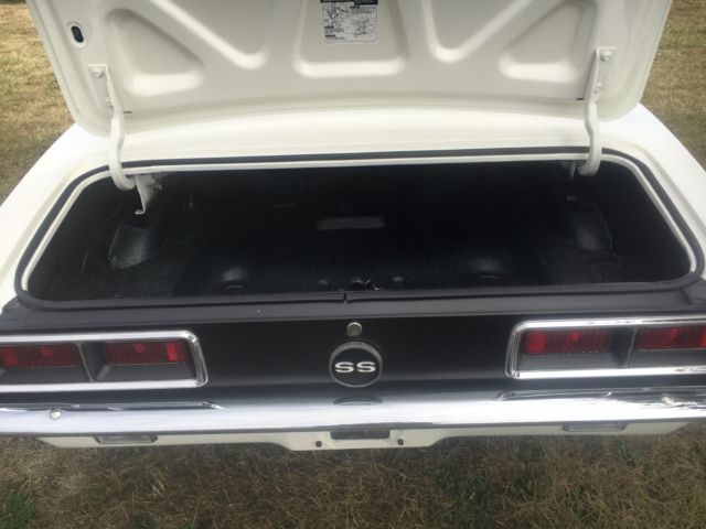 1968 white Chevrolet Camaro Coupe