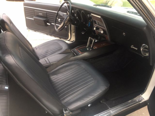 1968 white Chevrolet Camaro Coupe