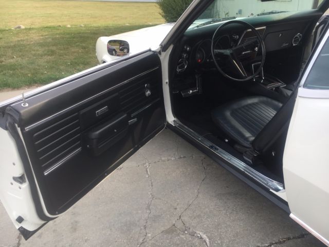 1968 white Chevrolet Camaro Coupe