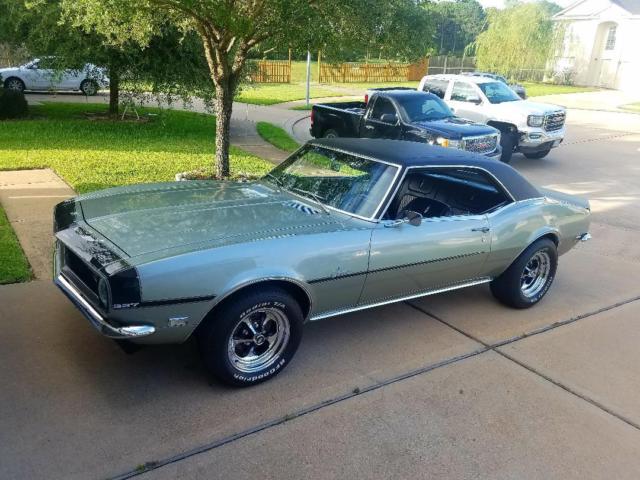 1968 SEA FROST GREEN Chevrolet Camaro Coupe