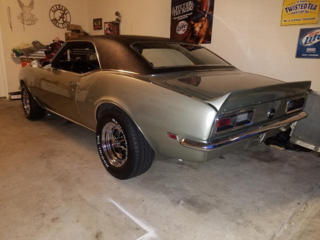1968 SEA FROST GREEN Chevrolet Camaro Coupe