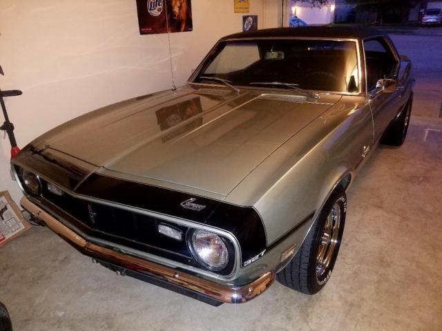 1968 SEA FROST GREEN Chevrolet Camaro Coupe