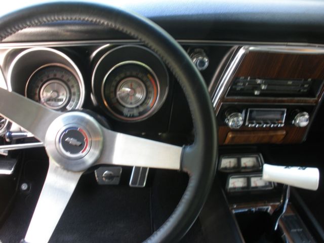 1968 Orange Chevrolet Camaro Coupe