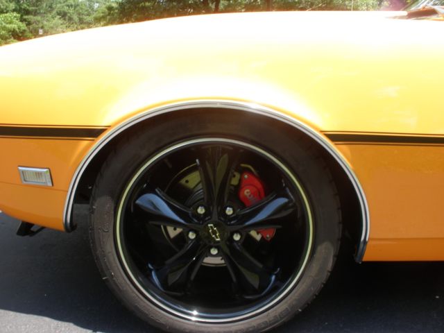 1968 Orange Chevrolet Camaro Coupe