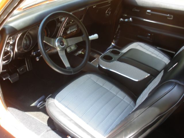 1968 Orange Chevrolet Camaro Coupe