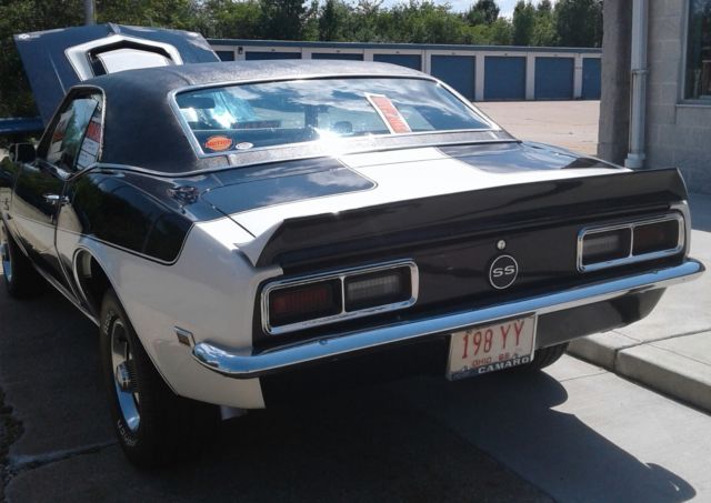 1968 black lacquer Chevrolet Camaro Coupe