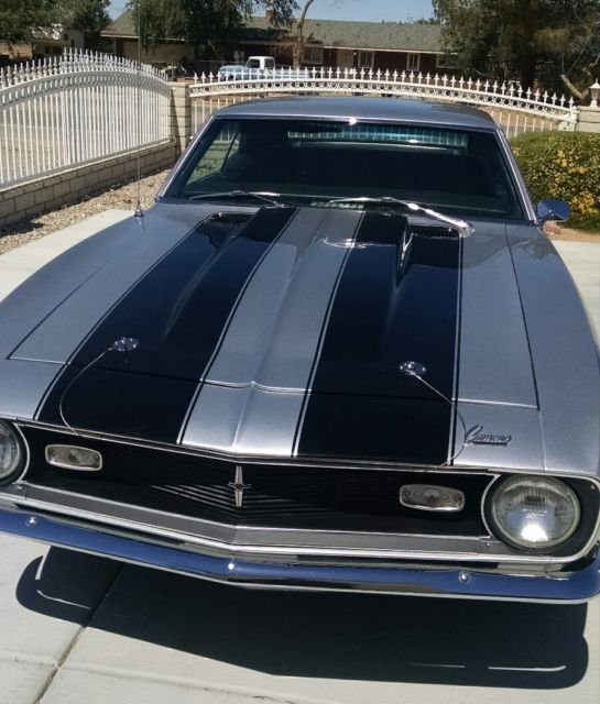 1968 CORTEZ SILVER Chevrolet Camaro SPORT