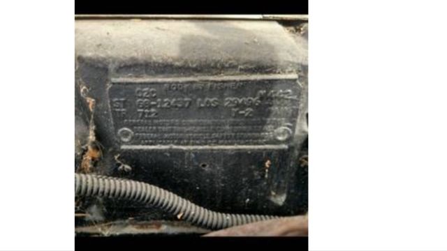 1968 Silver Chevrolet Camaro Coupe