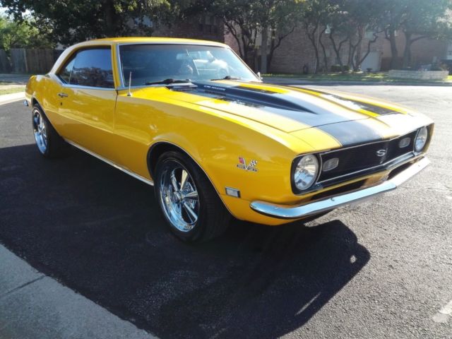 1968 Yellow Chevrolet Camaro Coupe