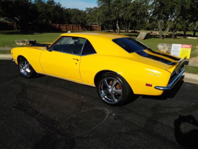 1968 Yellow Chevrolet Camaro Coupe