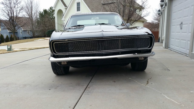 1968 Black Chevrolet Camaro