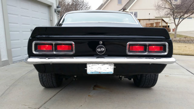 1968 Black Chevrolet Camaro