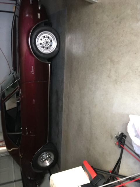 1968 Burgundy Chevrolet Camaro Coupe