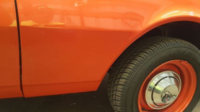 1968 Orange Chevrolet Camaro Coupe