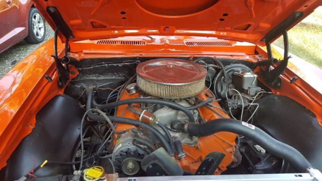 1968 Orange Chevrolet Camaro Coupe
