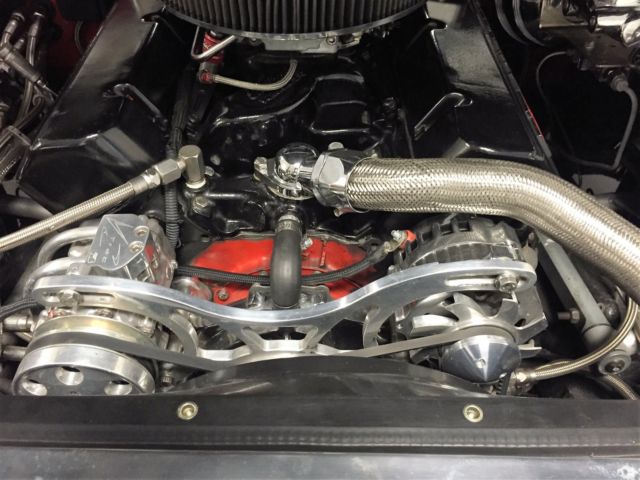 1968 Red and Black Chevrolet Camaro Convertible