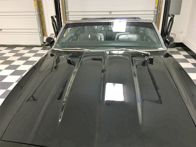 1968 Red and Black Chevrolet Camaro Convertible