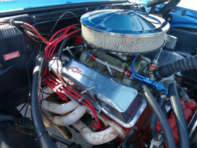 1968 Blue Chevrolet Camaro Convertible