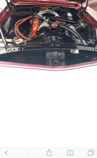 1968 Burgundy Chevrolet Camaro Coupe