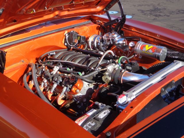 1968 Orange Chevrolet Camaro Coupe