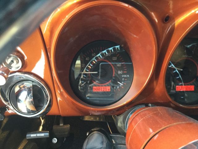 1968 Orange Chevrolet Camaro Coupe