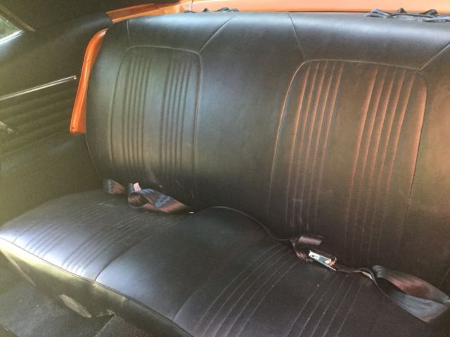 1968 Orange Chevrolet Camaro Coupe