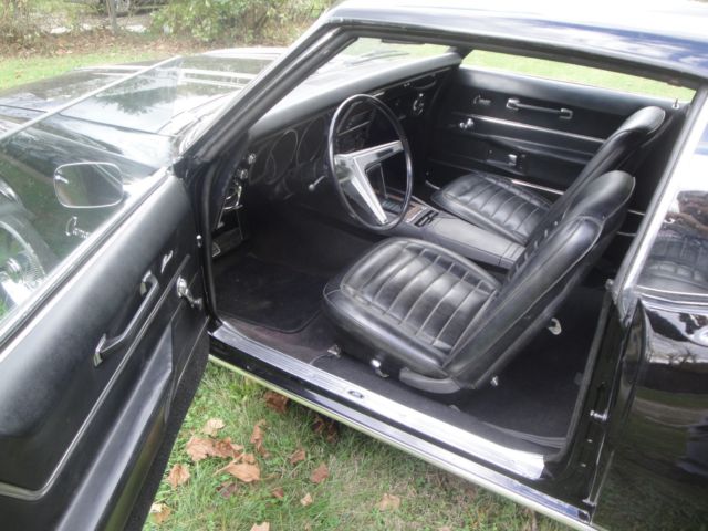 1968 Black Chevrolet Camaro Coupe
