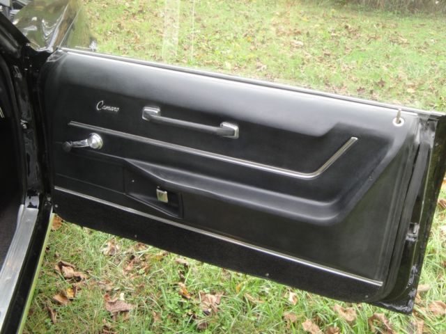 1968 Black Chevrolet Camaro Coupe