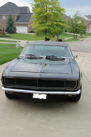 1968 Black Chevrolet Camaro Coupe