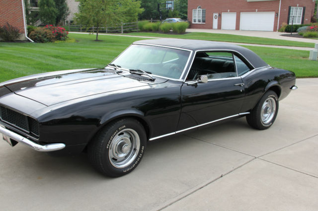 1968 Black Chevrolet Camaro Coupe