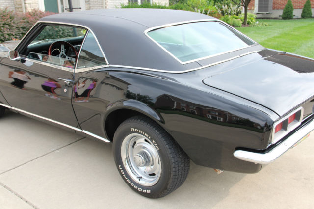 1968 Black Chevrolet Camaro Coupe