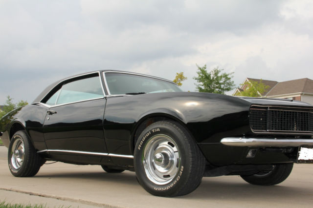 1968 Black Chevrolet Camaro Coupe