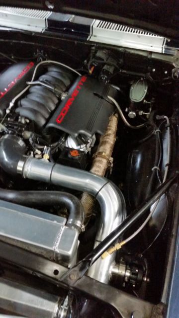 1968 Blue Chevrolet Camaro