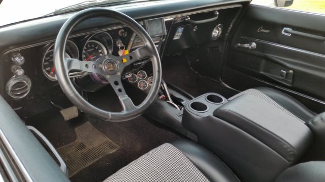 1968 Blue Chevrolet Camaro