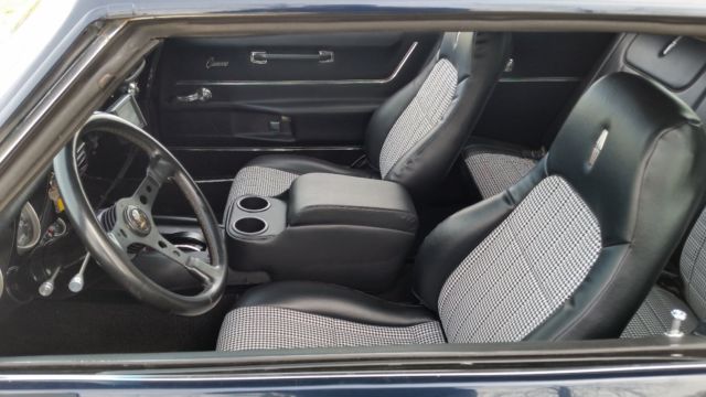 1968 Blue Chevrolet Camaro