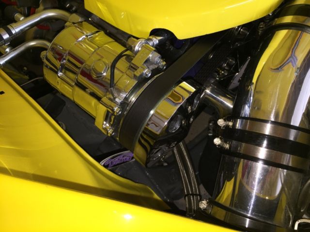 1968 Yellow Chevrolet Camaro