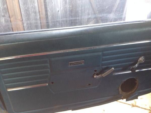 1968 Blue Chevrolet Camaro Coupe