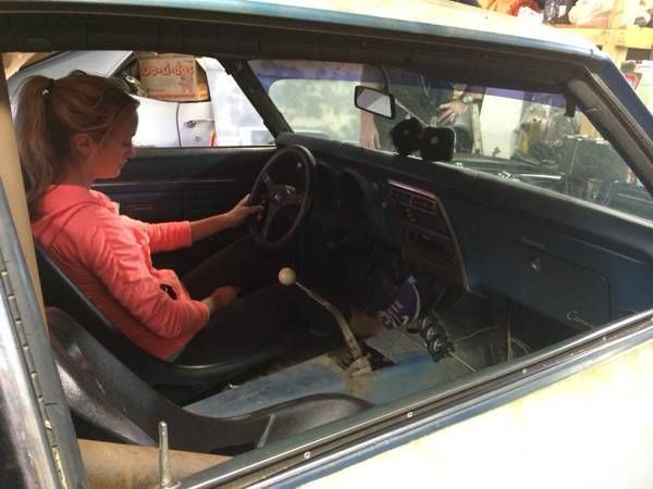 1968 Blue Chevrolet Camaro Coupe