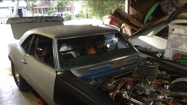 1968 Blue Chevrolet Camaro Coupe