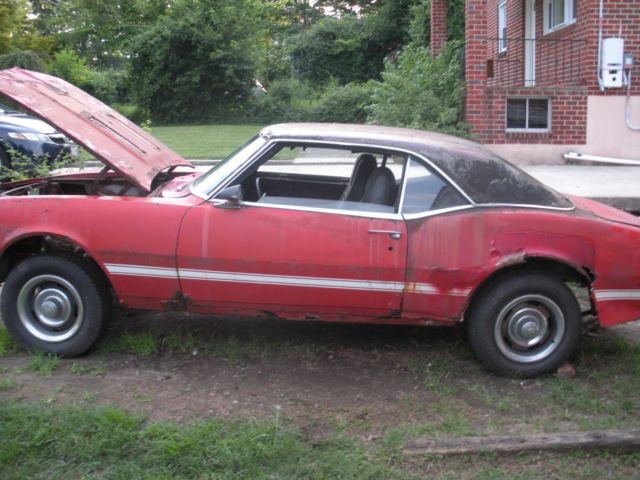 1968 Red Chevrolet Camaro