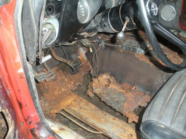 1968 Red Chevrolet Camaro