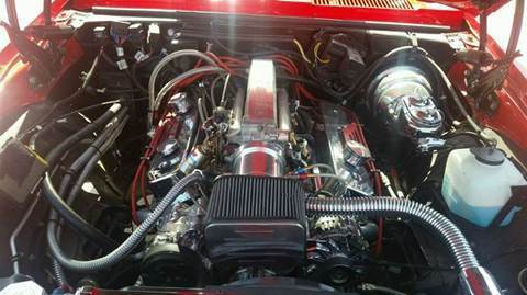 1968 Blue Chevrolet Camaro Coupe